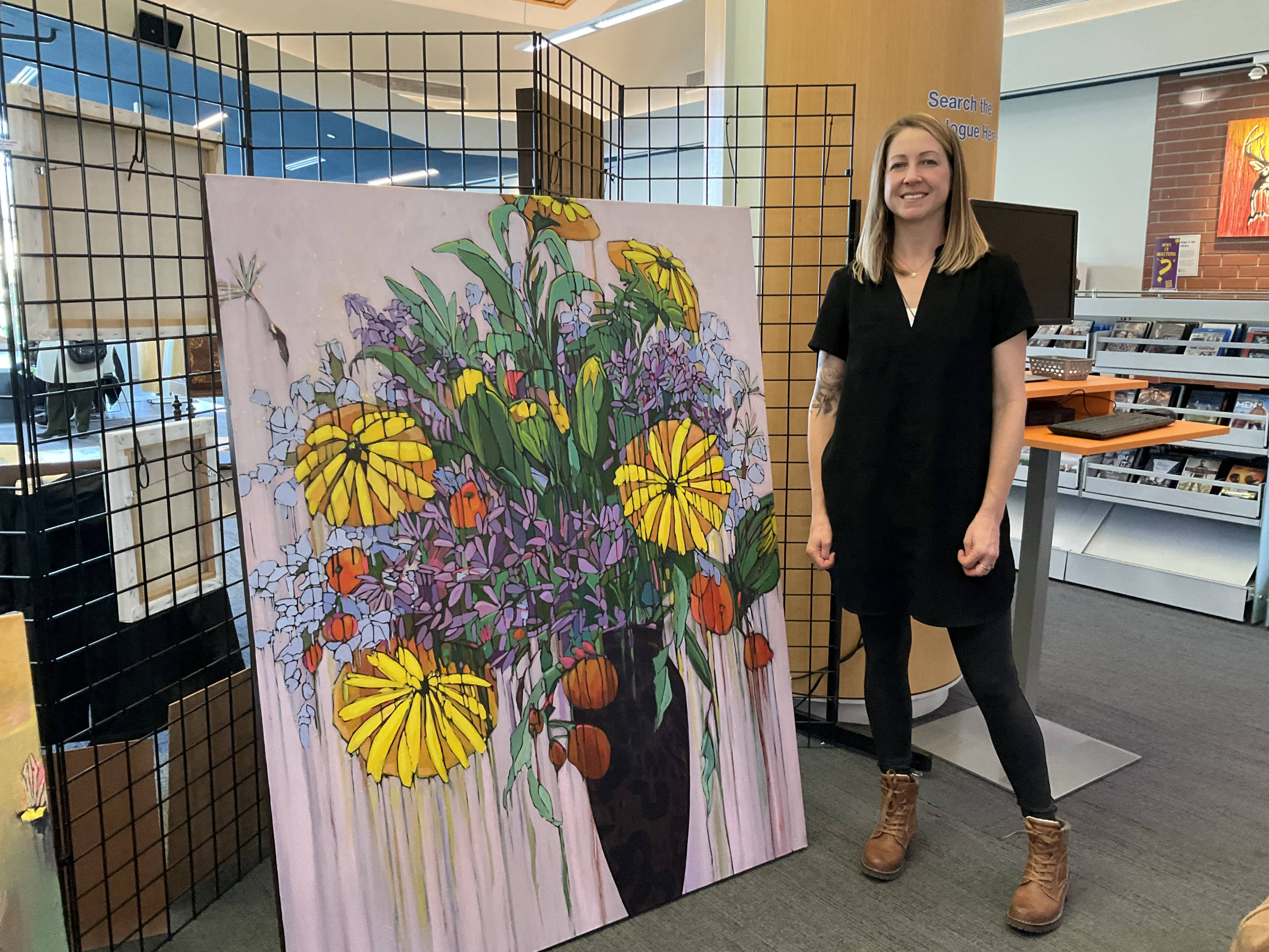 Christine-Miller-at-Autumn-Art-Show-2023